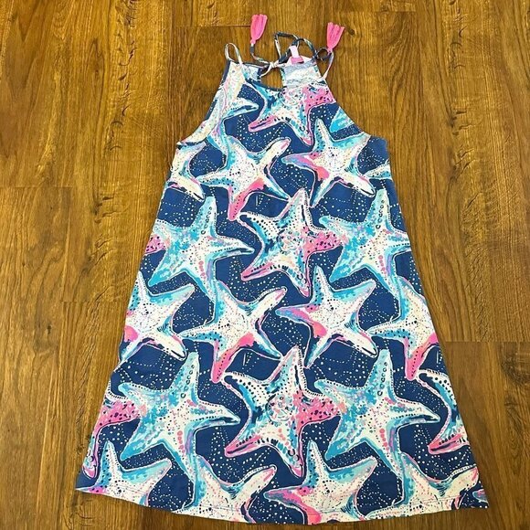 Lilly Pulitzer Margot Swing Dress in Indigo Star Struck - Picture 5 of 9